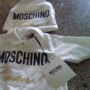 Moschino couture baby romper